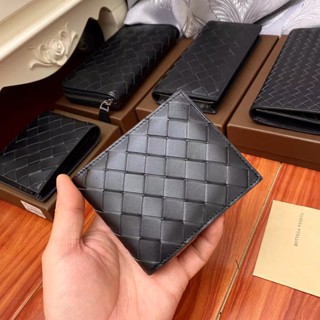 Physical shooting tire leather Bottega Veneta BV men s wallet wallet men s bag men s essential short clip #0