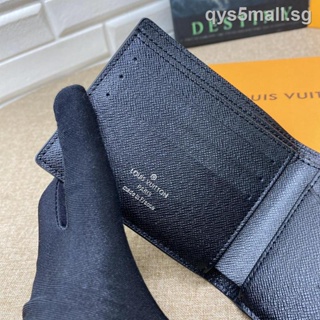 [K] LV Hot Style The Wallet A Cult By Embossing Cross Lines Fashion Joker Classic Elegant Durable Practical Temperament #7