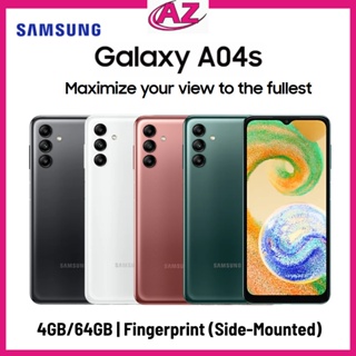 Samsung Galaxy A04s 4G (2022) 4GB+64GB | Samsung A04  (2022) 4GB+64GB | 6.5 Inches LCD Display | 50MP Rear Camera
