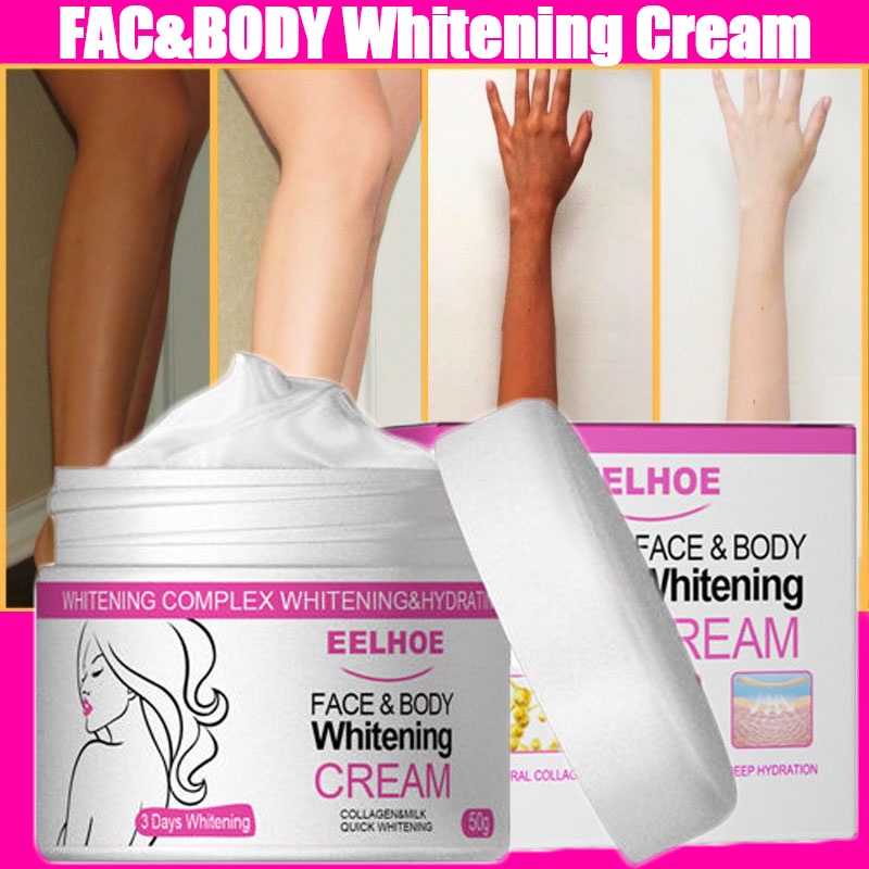 EELHOE Whitening Cream Whole Body Whitener Armpit Bleaching Cream Legs