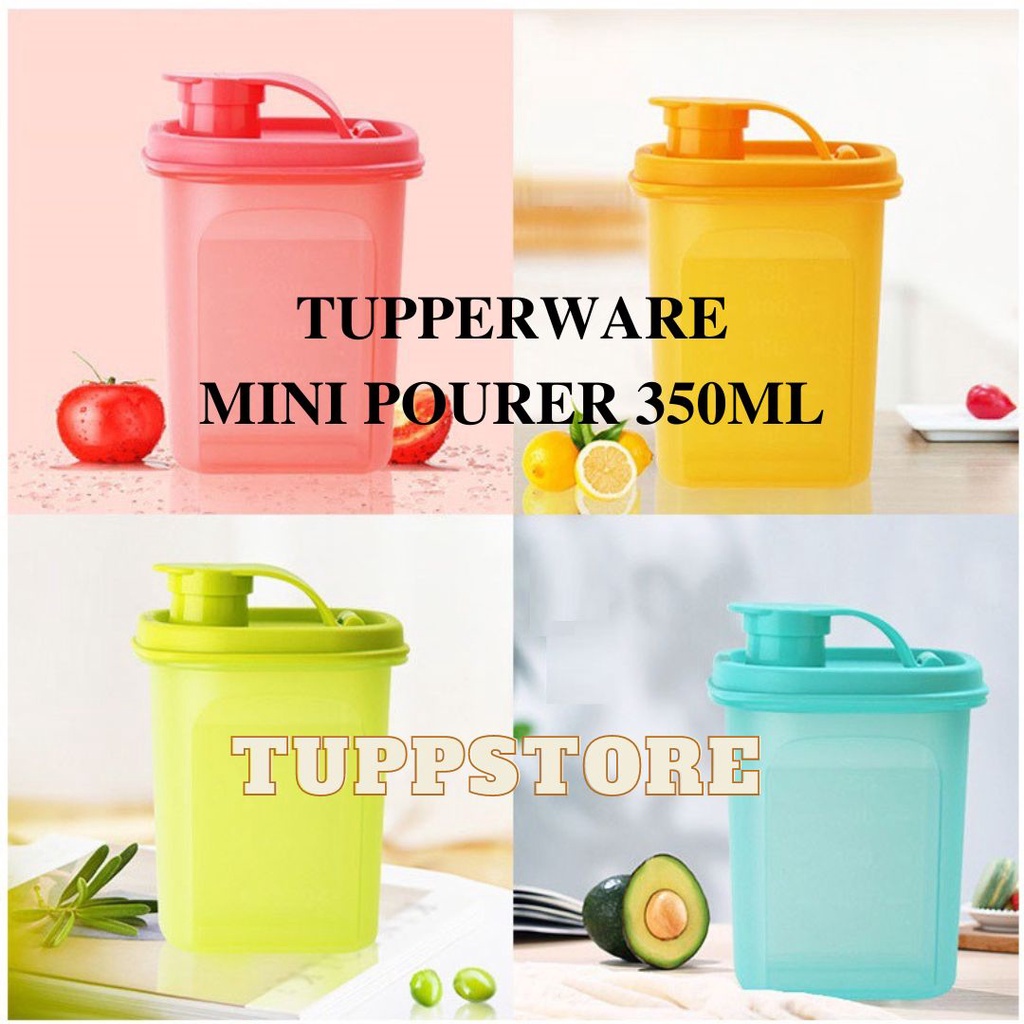 Tupperware Mini Pour / Mini Fridge Water Bottle / Mini Slim Line 350ml