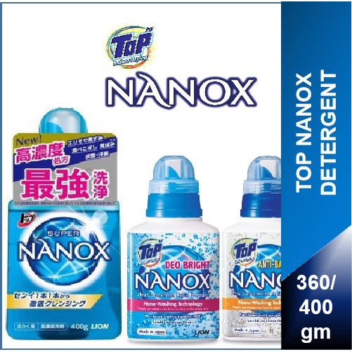 TOP NANOX Ultra Concentrated Liquid Detergent Antibacterial / Deo ...