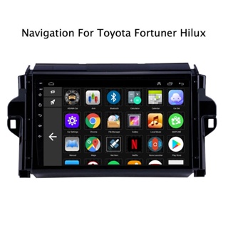 IPS Screen 9inch Android 10 2G RAM 32G ROM Car GPS Navigation Stereo Multimedia Player With Frame Cable for Toyota Fortuner 2016 2017 2018 2019-