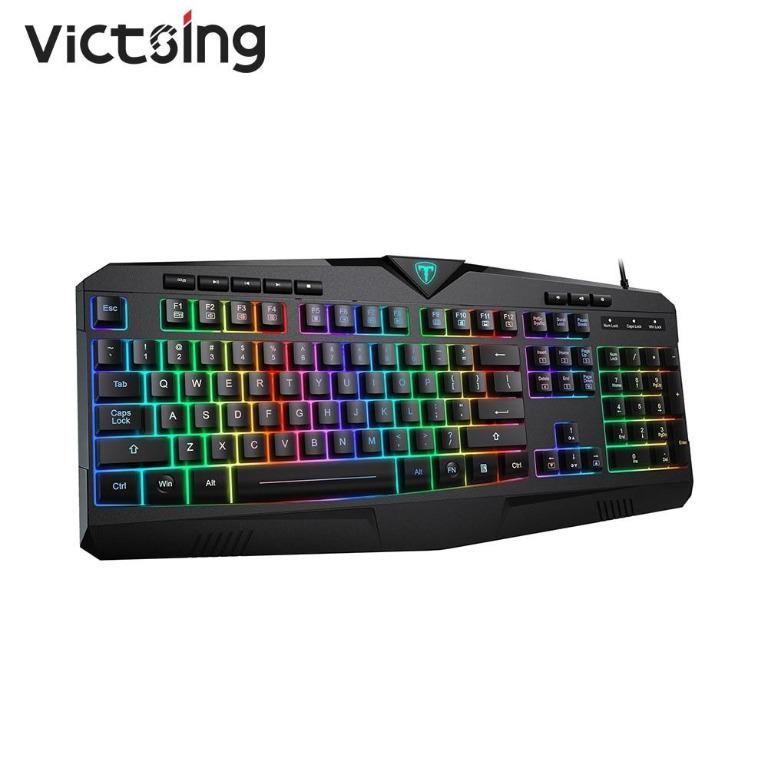 (PC232A) VicTsing PC232 Gaming Keyboard 112 Keys Wired Mechanical