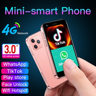 <Enhanced Edition> 4g Mini Smartphone Soyes XS12 3GB + 32GB/64GB Small Handheld Quad Core Android Mobile Phone Super Mini Mobile Phone