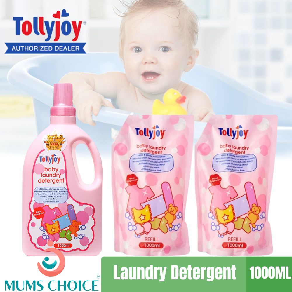 Tollyjoy Baby Laundry Detergent 1000 ml /Bottle Shopee Singapore