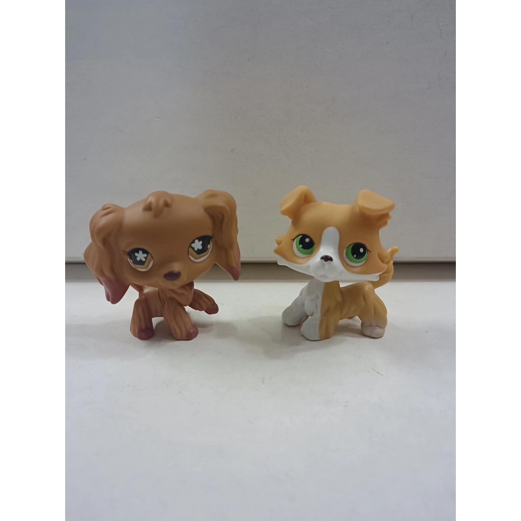 2pcs/lot LPS Action Figure pet shop Dog 272 Littlest Pet Shop kid toy