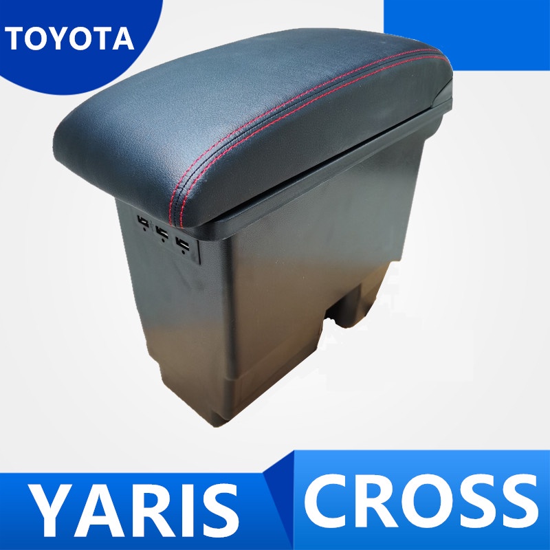 For TOYOTA YARIS CROSS GR SPORT Car armrest box storage box Adjustable