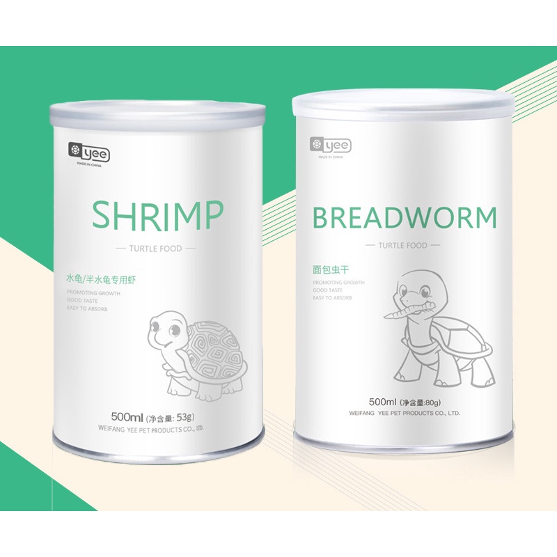[🇸🇬Ready Stock]Yee Breadworm and Fresh Water Shrimp for Turtle