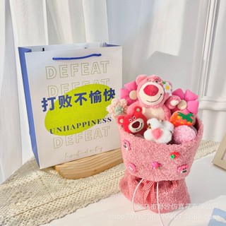 [Free Gift Bag] Cute Cinnamoroll Doll Flower Bouquet Lovely Creative Sanrio Flower Handmade Flower Finished Flower Gift Valentine's Day Present Cute Christmas Gift #6