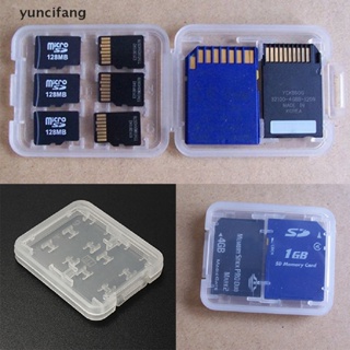[yuncifang] 8 Slots Micro SD TF SDHC MSPD Memory Card Protecter Box Storage Case Holder Boutique