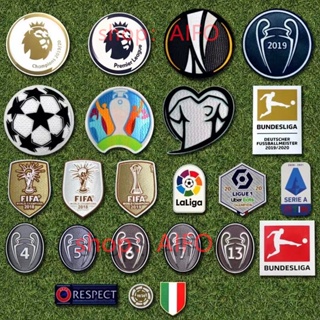 Jersey print name and number  Football patch Football badge Ball