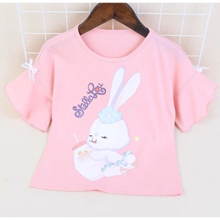 SG [Good Quality] Children Girls Puff Sleeve “Cotton shirt For 3-14 Years Old,l” #6