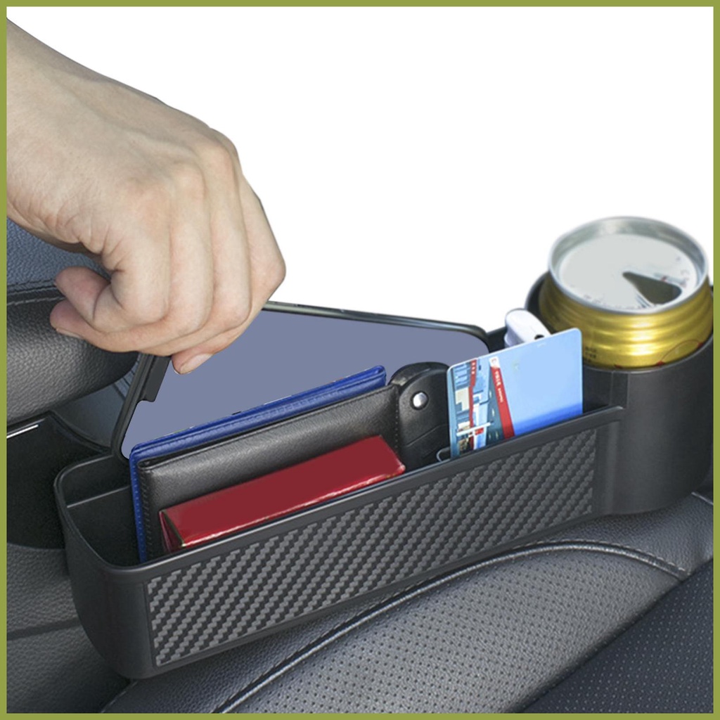 Seat Gap Filler Easy to Apply Between Seat Car Organizer Car Seat