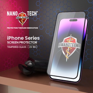 NANOTECH iPhone 14/13/12/Pro Max/Pro/Plus/Mini Tempered Glass Screen Protector