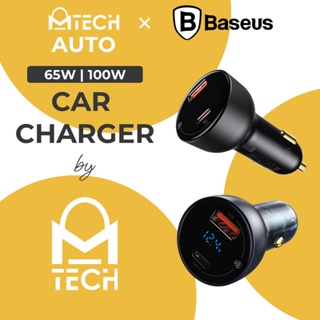 BASEUS USB + USB / Type C Magic Series PPS Digital Display 65W 45W SCP QC4.0 QC3.0 Quick Fast PD Charge Car Charger