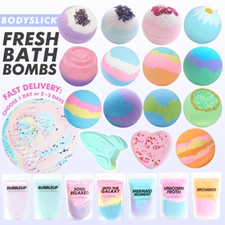 Image of 🇸🇬 BODYSLICK Relaxing Bath Bombs ✨ Perfect Size for Hotel/Adult Tubs ✨ Fizzy Moisturizing Fresh Bathbombs