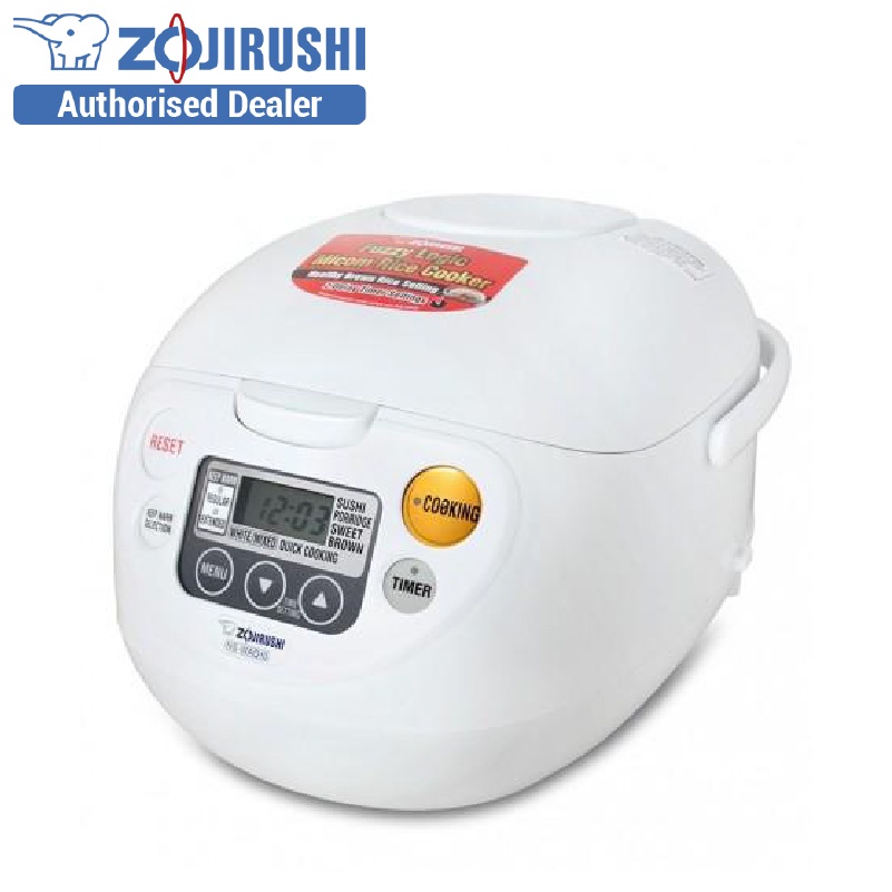 Zojirushi 1.0L Fuzzy Logic Rice Cooker/Warmer NSWAQ10 (White