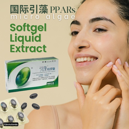 PPARS Plant Based Omegas Fatty Acid For Vegans 660mg x 30 Softgel