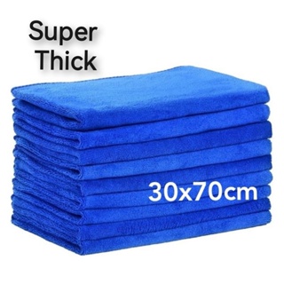 30x70cm Super Thick Soft Microfiber Cleaning Towel Car Wash Dry Clean Polish Cloth