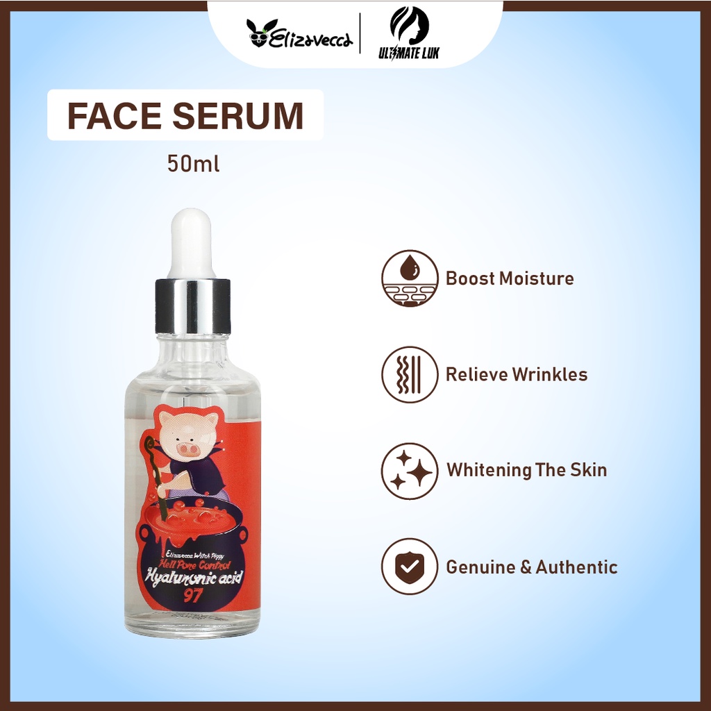 Elizavecca, Hyaluronic Acid, Face Serum, Moisturizer Face, Skin