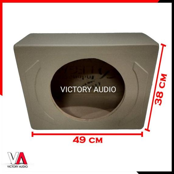 12 Inch Passive Subwoofer Box Big FULL MDF Material 18mm High Quality Beige Cream Color Type Sealed