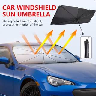 Car Sunshade Umbrella Car Window Winter Sun Windshield Sunshade Protection Heat Insulation Cloth Car Front Shading Protector