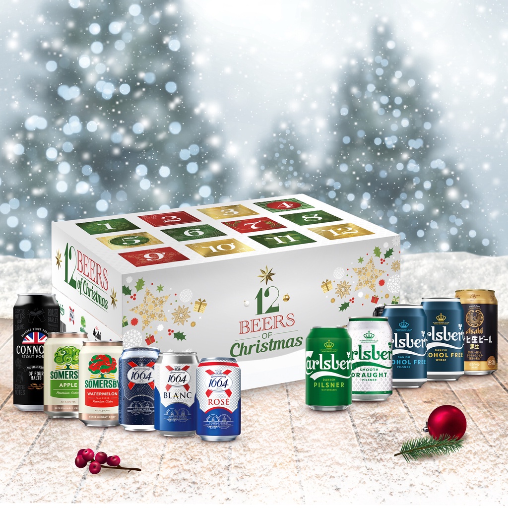 Carlsberg Advent Beer Calendar 12s Can Shopee Singapore