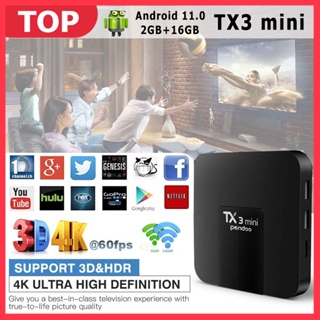 TX3 Mini Smart Tv Box Android 9.0 Amlogic S905W 4+32G 4K Android tv Channel Youtube Netflix Preinstall