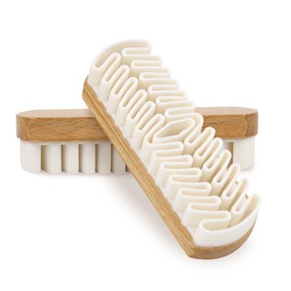 Leather Shoe Polish Brush Shoe Brush Cleaning Scrubber Brush For Suede Nubuck Material Boots White Rubber Crepe Cleaning Tools #5