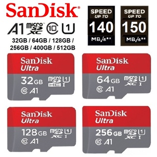 SanDisk Ultra 32GB 64GB 128GB 256GB Micro SD Card Class 10 up to 150MB/s Memory Card
