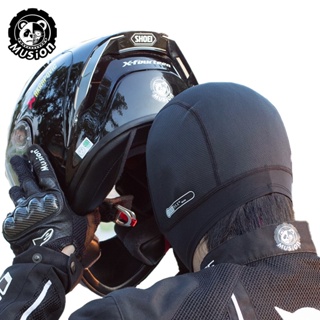 Musion COOLMAX Helmet Liner Breathable Mesh Beanie Moisture-Wicking Skull Cap Inside the Helmet for Motorcycle Bike Racing