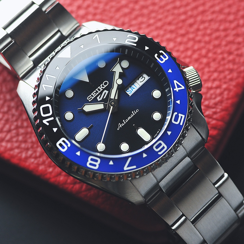 Seiko Mod Batman SRPD51K1M2 Men Blue Custom Watch 42mm Stainless Steel  Strap | Shopee Singapore
