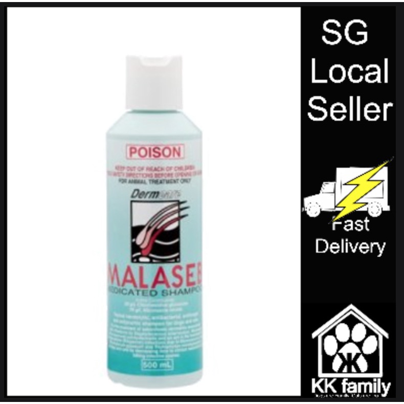 Dermcare malaseb shampoo 500ml Shopee Singapore