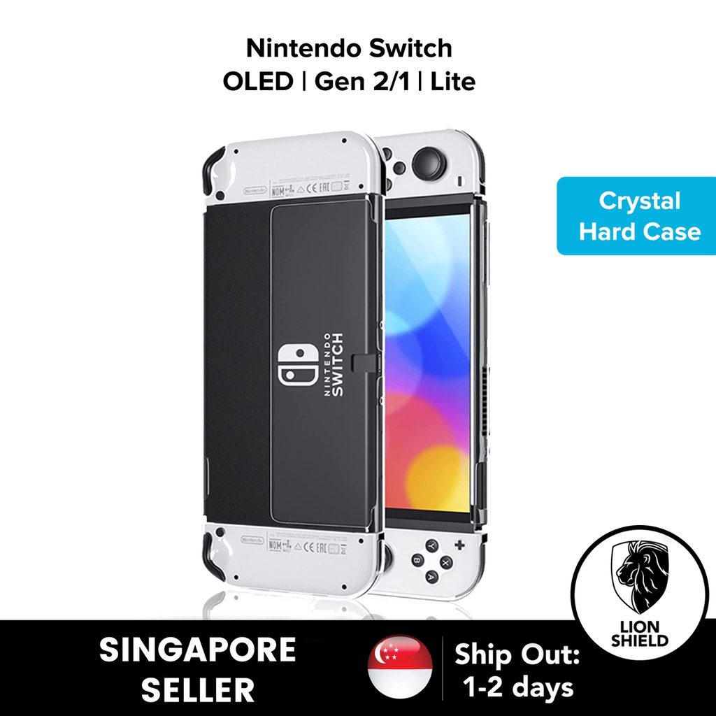 [SG] Nintendo Switch Oled / Normal / Lite Clear PC Case/Casing with