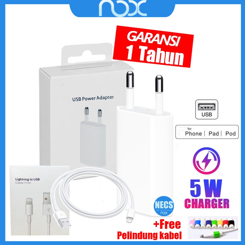 Adaptor 5W + Kabel IP - Charger