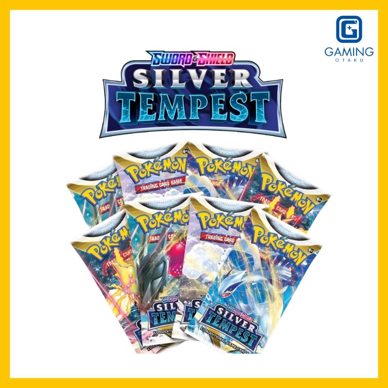 Pokémon TCG Silver Tempest Booster Pack (4 Artwork Guaranteed) | Shopee ...