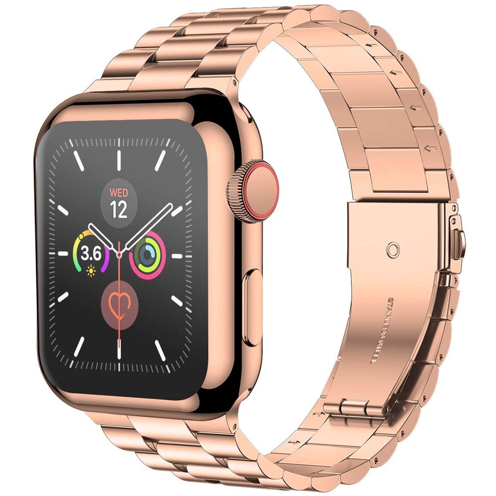 Stainless Steel Strap Metal Bracelet Band With Case for iWatch Series 8/7/6/5/4/3/SE Ultra 45mm 41mm 49mm 44mm 40mm 42mm 38mm