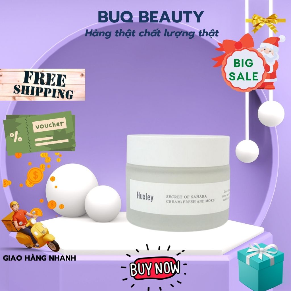 Huxley Korean Genuine Skin Moisturizing Cream 50ml (Separate Set