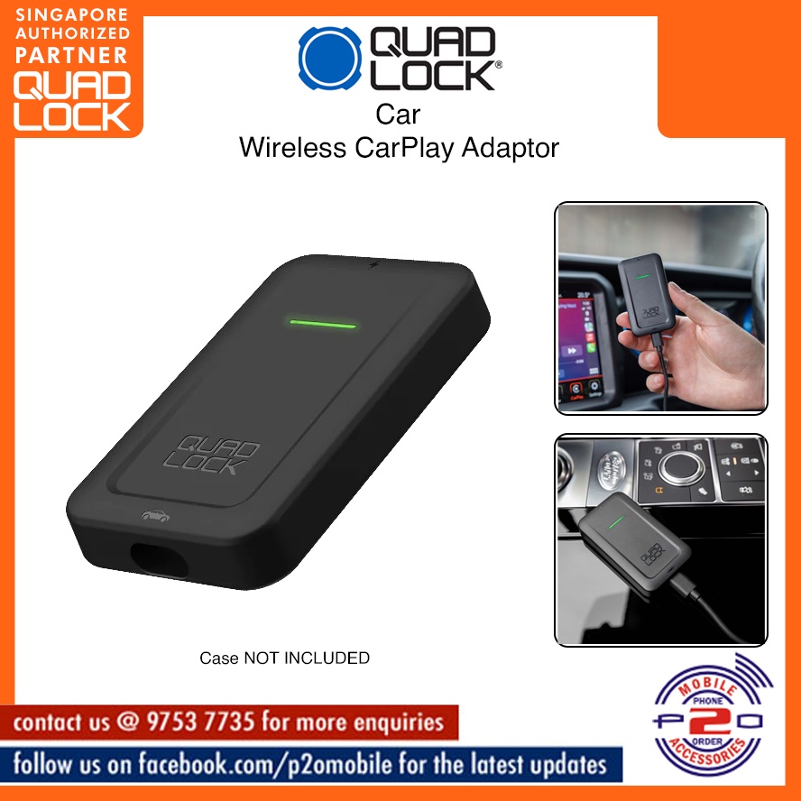 Quad Lock Car Wireless CarPlay Adaptor Shopee Singapore