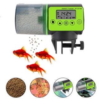 200ml Automatic Fish Feeder For Aquarium Fish Tank Auto food Feeders With Timer Pet Feeding Dispenser LCD Indicates Fish Feeder