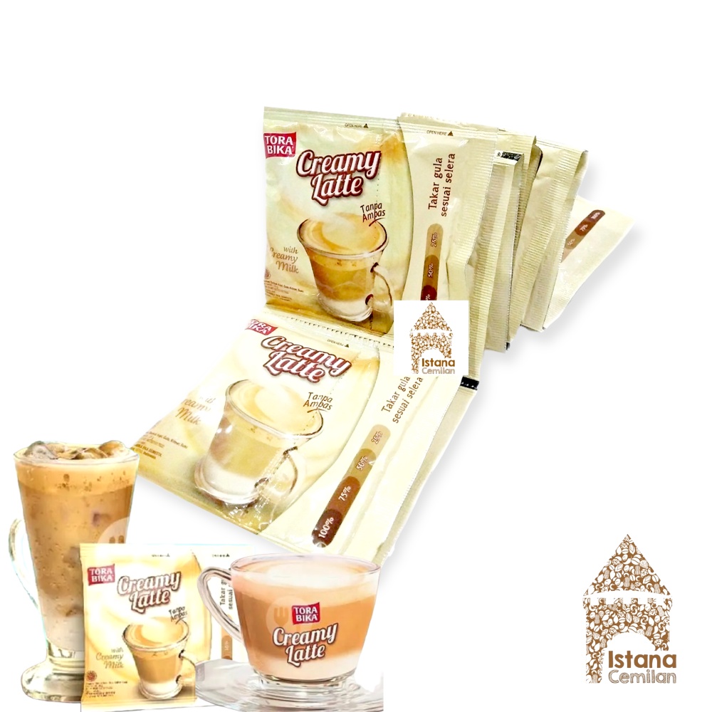 Tora Bika Creamy Latte Contains 10 Pcs (Separate Sugar). Torabika ...