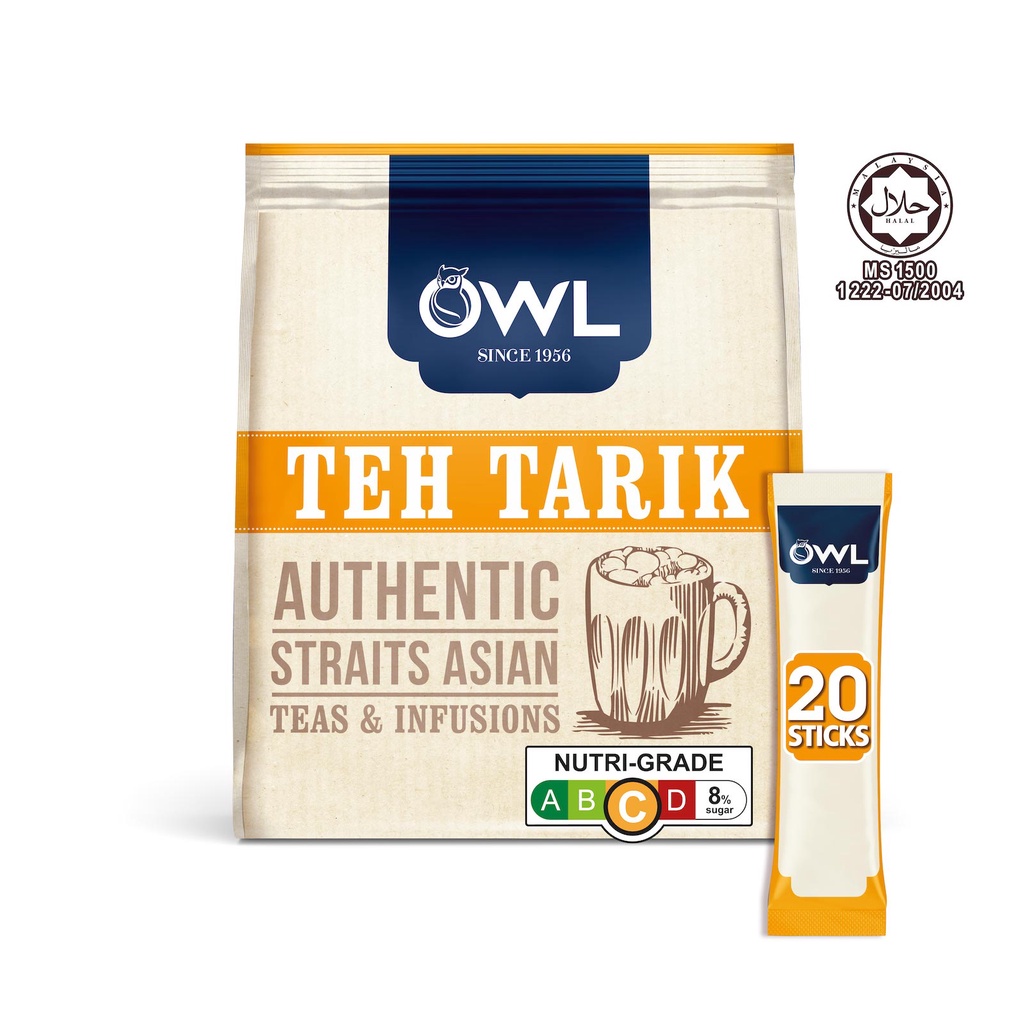 Owl Teh Tarik, 20 X 17G Shopee Singapore