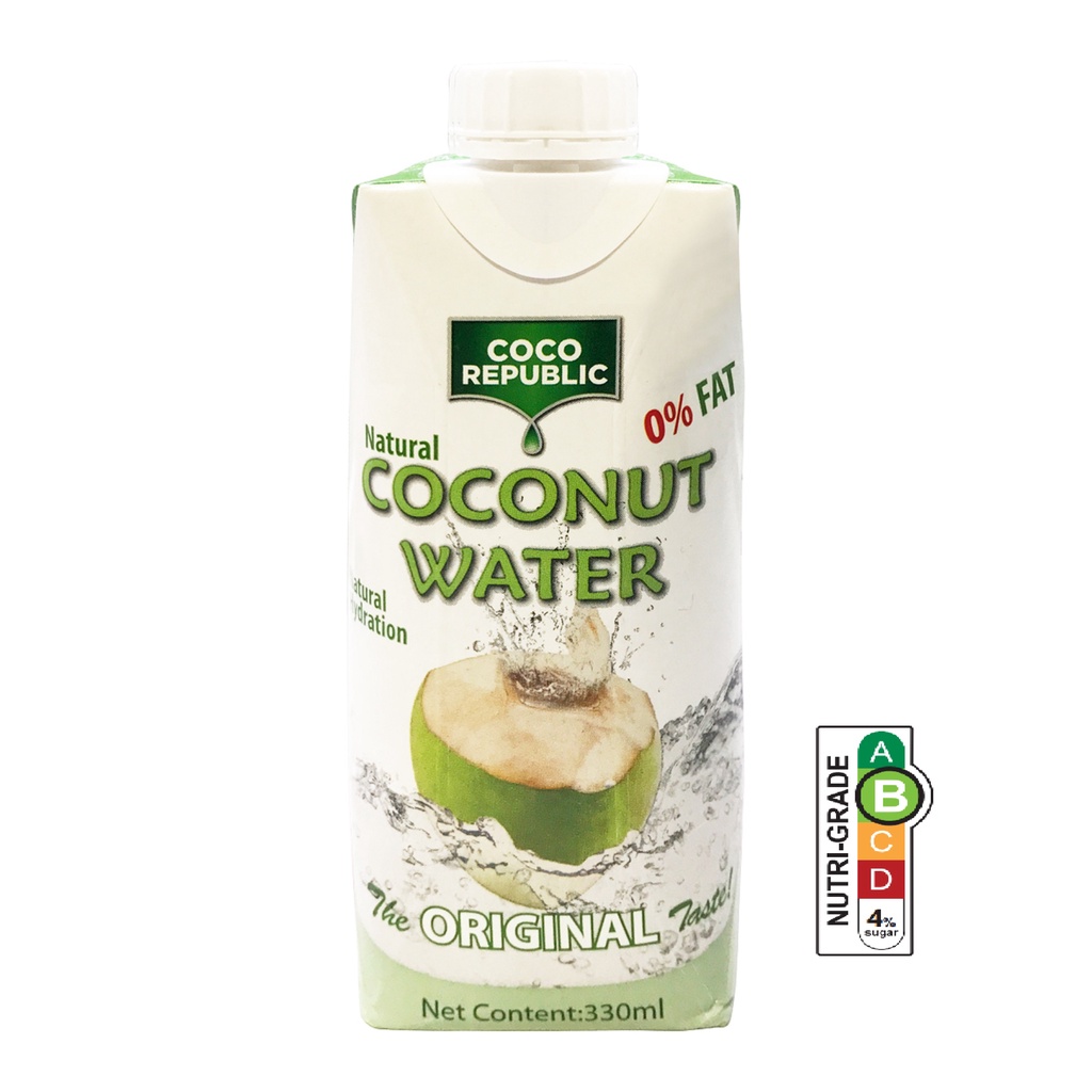 Coco Republic Coconut Water Bundle of 2 (48 bottles x 330ml