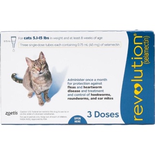[10% Cashback] Revolution For Cats 3 Doses Exp 2025