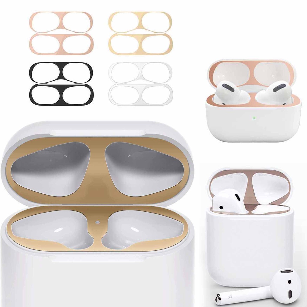 Dust Guard DustProof Sticker Film Compatible for AirPods 1&2 AirPods