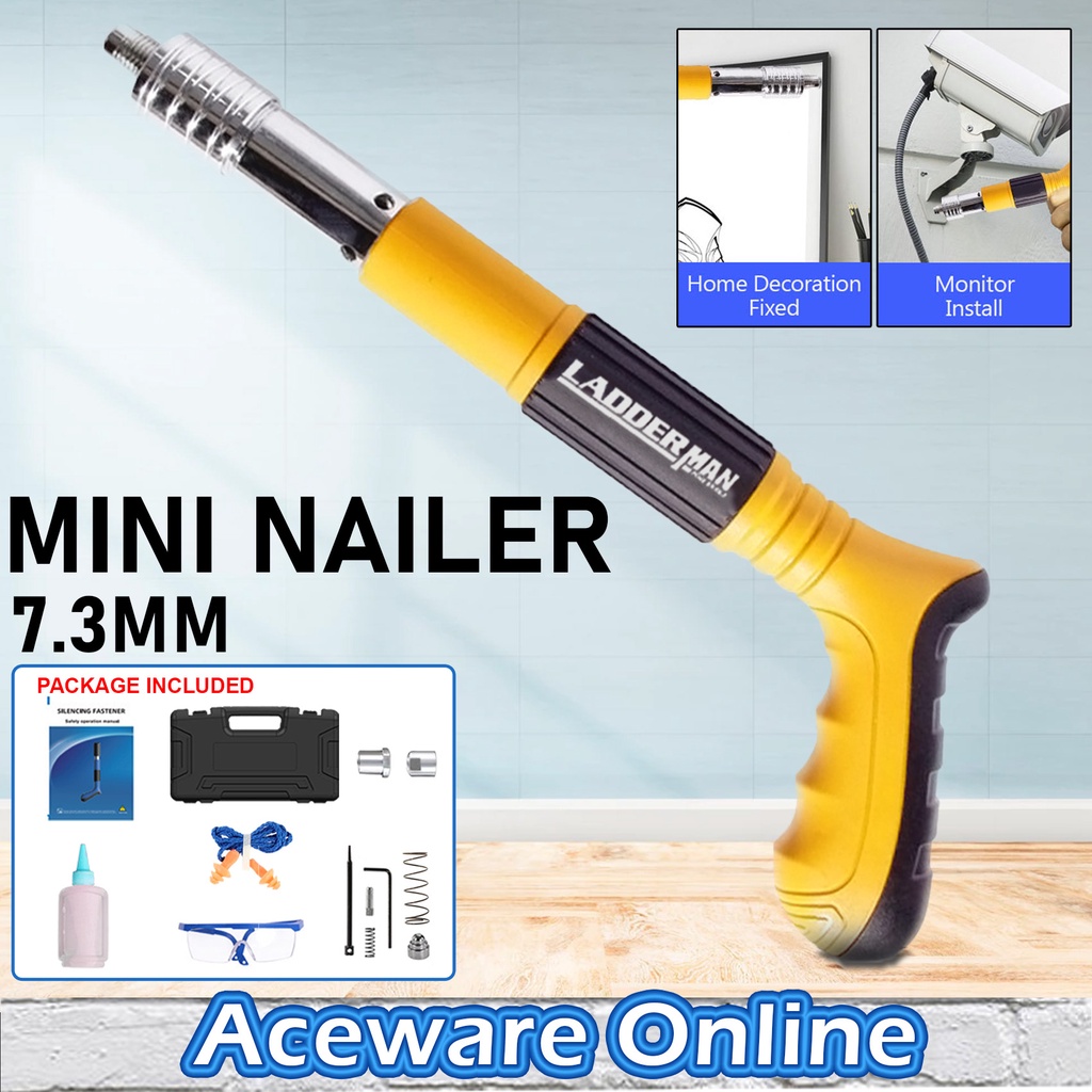 Mini Nail Gun Nail Gun Cordless Manual Steel Nail Gun Concrete Nail Gun