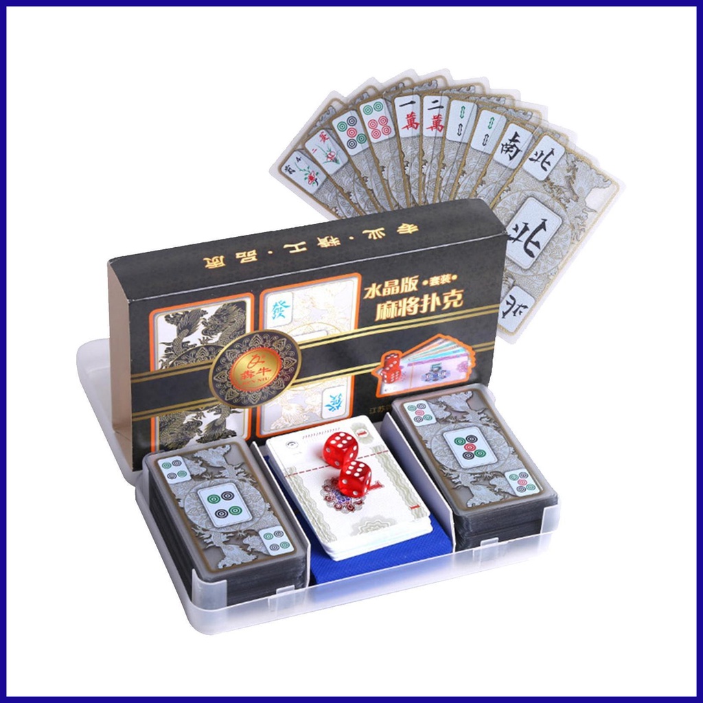 Mahjong Sets Classic Chinese Tile Game In Playing Card form 148 Mahjong