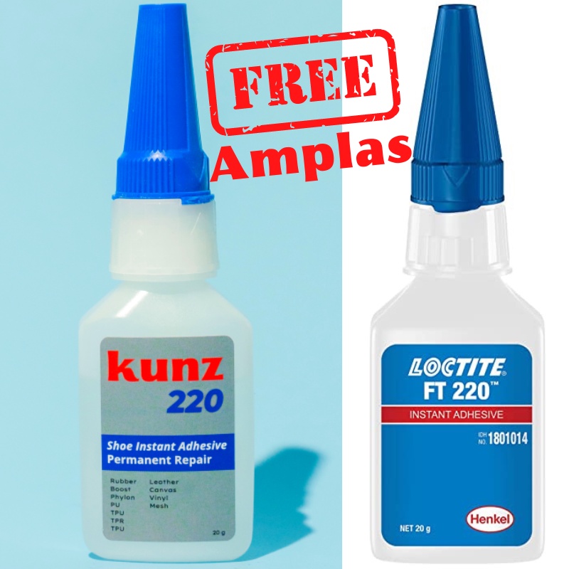 Loctite Instant Shoe Glue FT220 Kunz 220 Leather Canvas leather