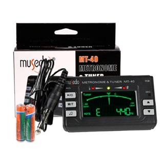 Musedo MT-40 professional sound corrector three in one metronome+tuner+tone for guitar/bass/violin/Ukri